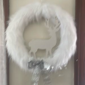 Deer fur wreath new